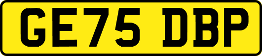 GE75DBP