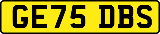 GE75DBS