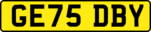 GE75DBY