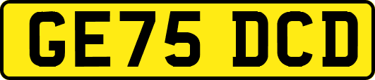 GE75DCD