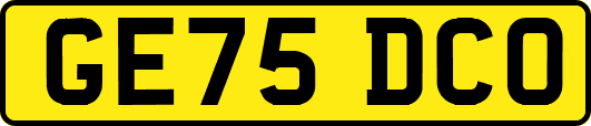 GE75DCO