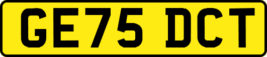 GE75DCT