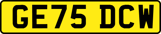 GE75DCW
