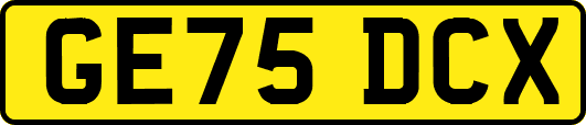 GE75DCX