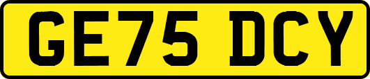 GE75DCY