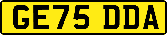 GE75DDA