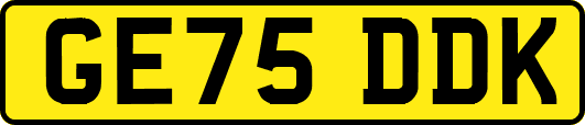 GE75DDK