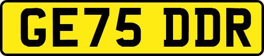 GE75DDR