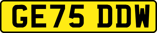 GE75DDW