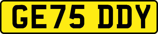 GE75DDY