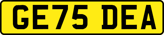 GE75DEA