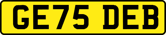 GE75DEB