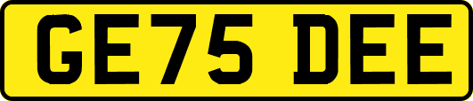 GE75DEE