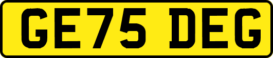 GE75DEG