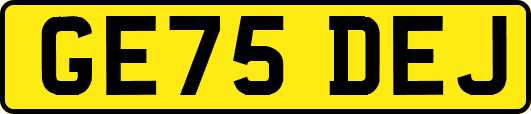GE75DEJ