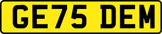 GE75DEM