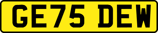 GE75DEW