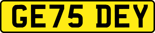 GE75DEY