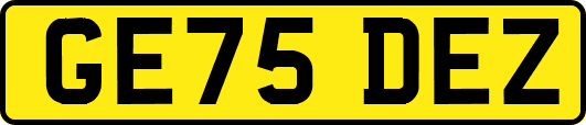GE75DEZ