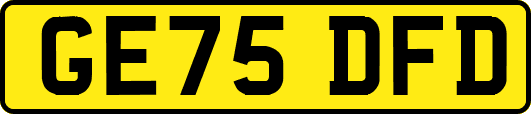 GE75DFD