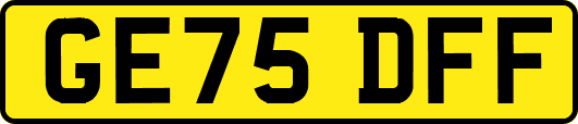 GE75DFF