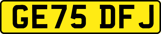 GE75DFJ