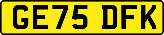 GE75DFK