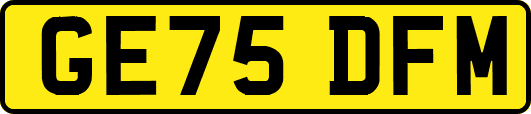 GE75DFM