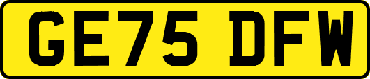 GE75DFW