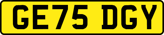 GE75DGY