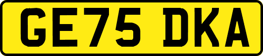 GE75DKA