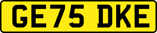 GE75DKE