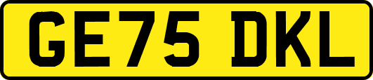 GE75DKL