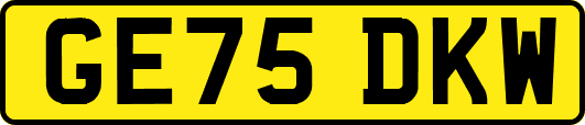 GE75DKW
