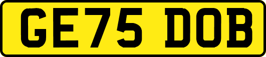 GE75DOB