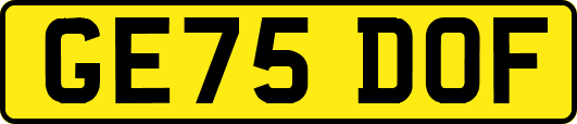 GE75DOF