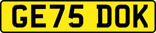 GE75DOK