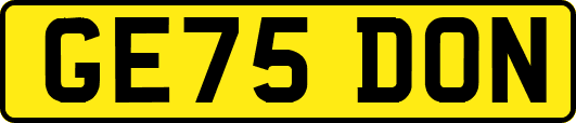 GE75DON