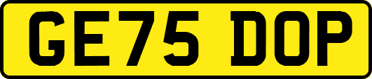 GE75DOP