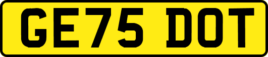 GE75DOT