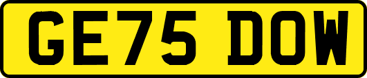 GE75DOW