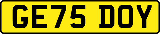 GE75DOY