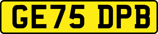 GE75DPB