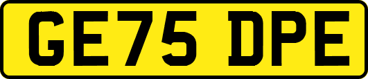 GE75DPE