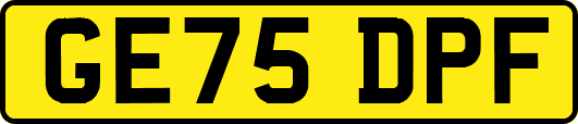GE75DPF