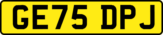 GE75DPJ