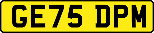 GE75DPM