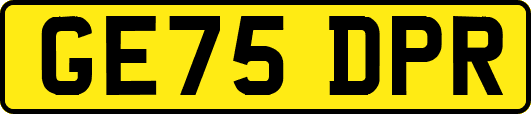 GE75DPR