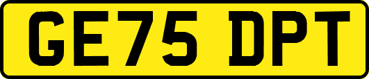 GE75DPT