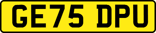GE75DPU